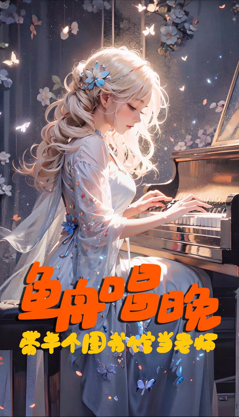 鱼舟唱晚带半个图书馆当老师